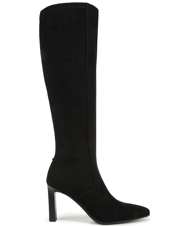 Franco Sarto Damiana Perforated Stretch Tall Boots