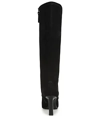 Franco Sarto Damiana Perforated Stretch Tall Boots
