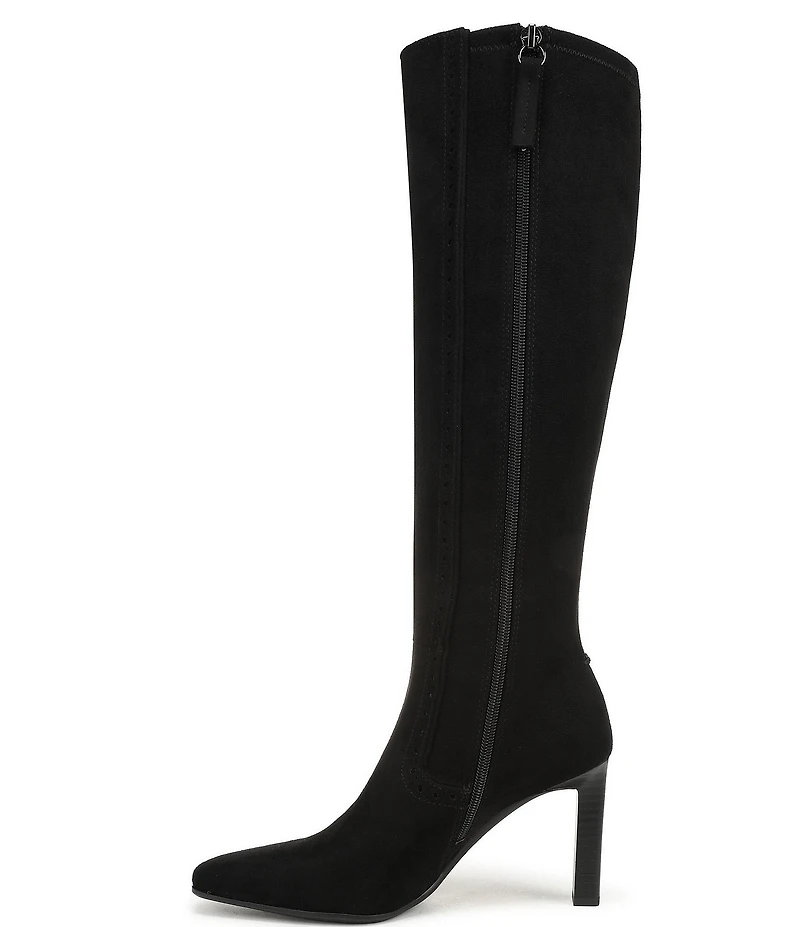 Franco Sarto Damiana Perforated Stretch Tall Boots