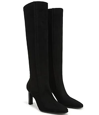 Franco Sarto Damiana Perforated Stretch Tall Boots