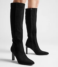 Franco Sarto Damiana Perforated Stretch Tall Boots