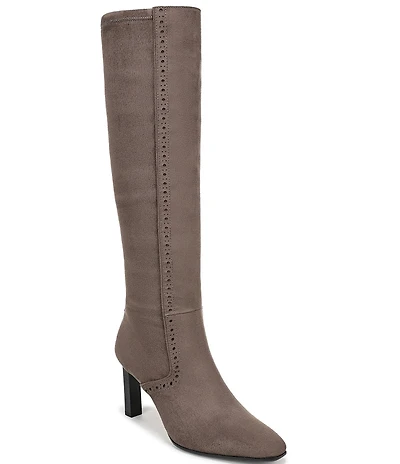 Franco Sarto Damiana Perforated Stretch Tall Boots