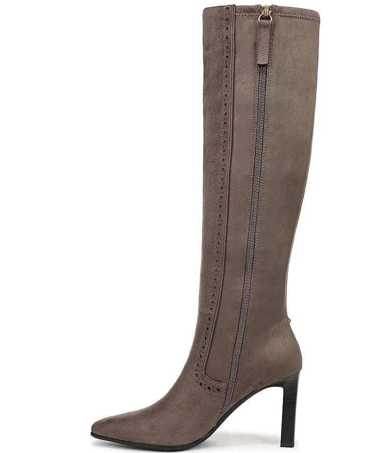 Franco Sarto Damiana Perforated Stretch Tall Boots