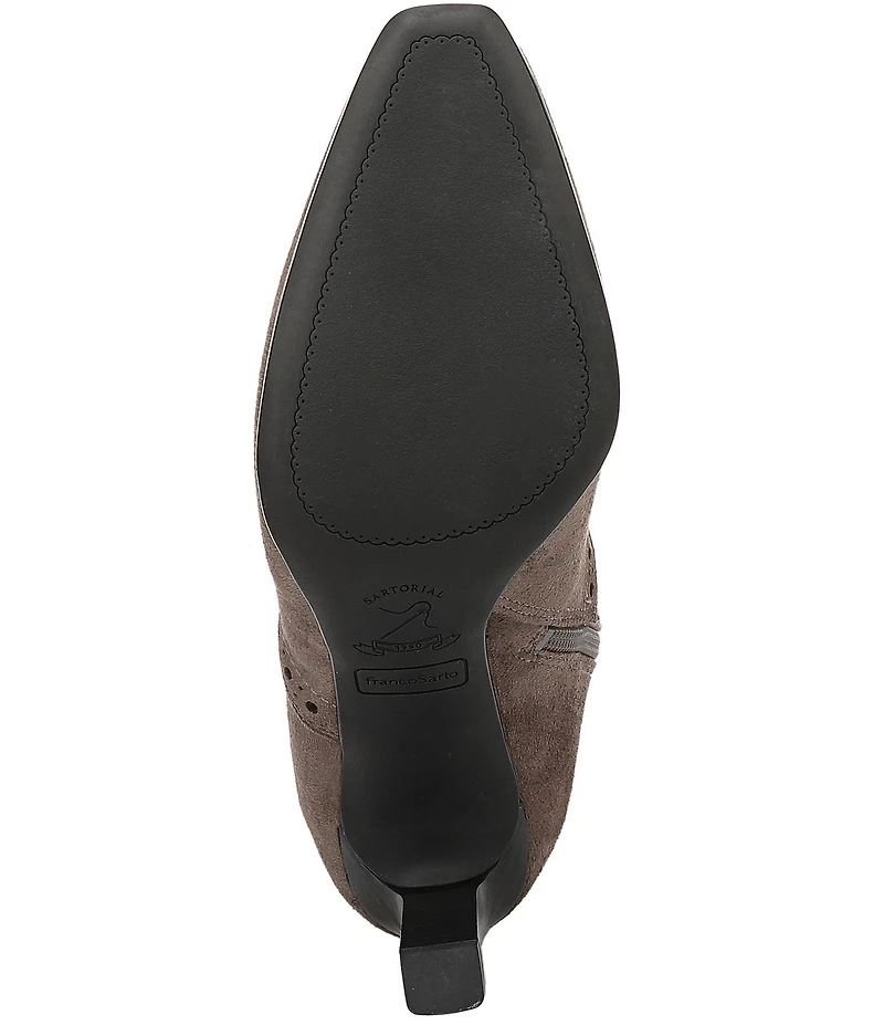 Franco Sarto Damiana Perforated Stretch Tall Boots