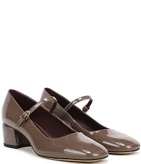 Franco Sarto Davi Patent Block Heel Mary Jane Pumps