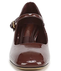Franco Sarto Davi Patent Block Heel Mary Jane Pumps