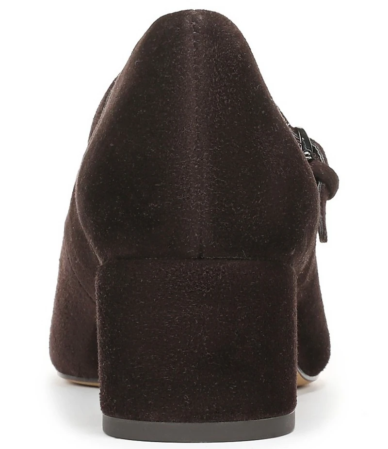 Franco Sarto Davi Suede Block Heel Mary Jane Pumps