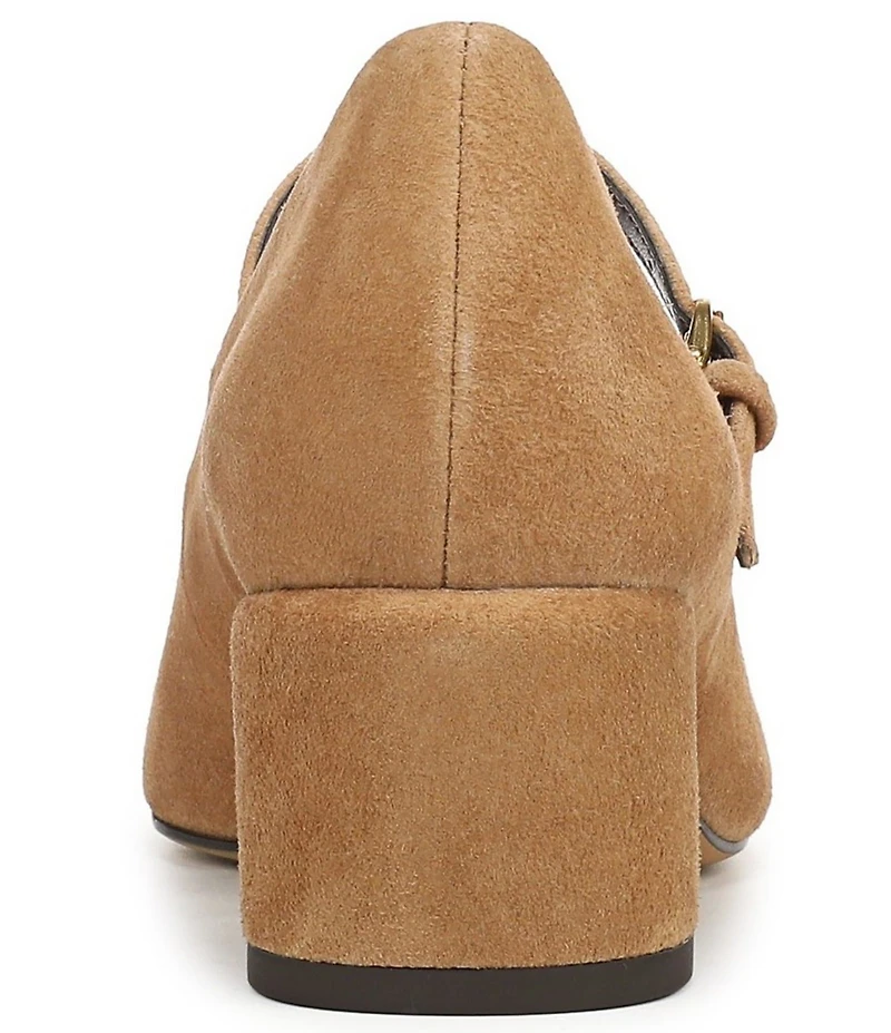 Franco Sarto Davi Suede Block Heel Mary Jane Pumps