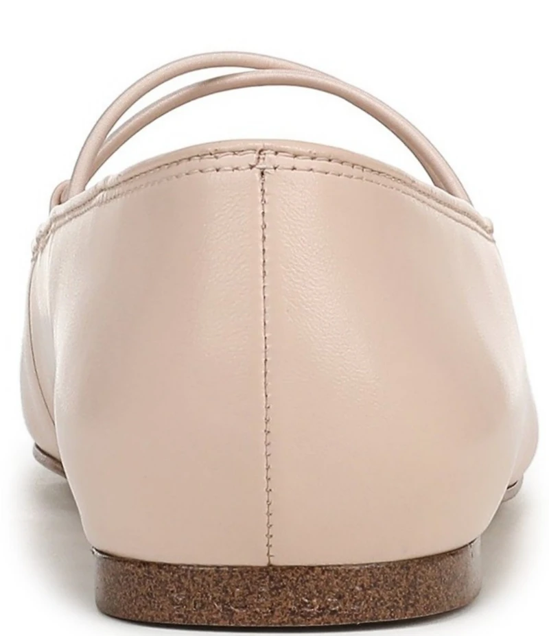 Franco Sarto Delira Leather Crossover Stretch Band Ballet Flats