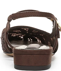 Franco Sarto Destin 4 Lace Mary Jane Slingback Flats