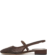 Franco Sarto Destin 4 Lace Mary Jane Slingback Flats