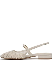 Franco Sarto Destin 4 Lace Mary Jane Slingback Flats