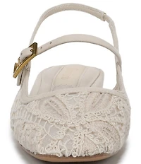 Franco Sarto Destin 4 Lace Mary Jane Slingback Flats