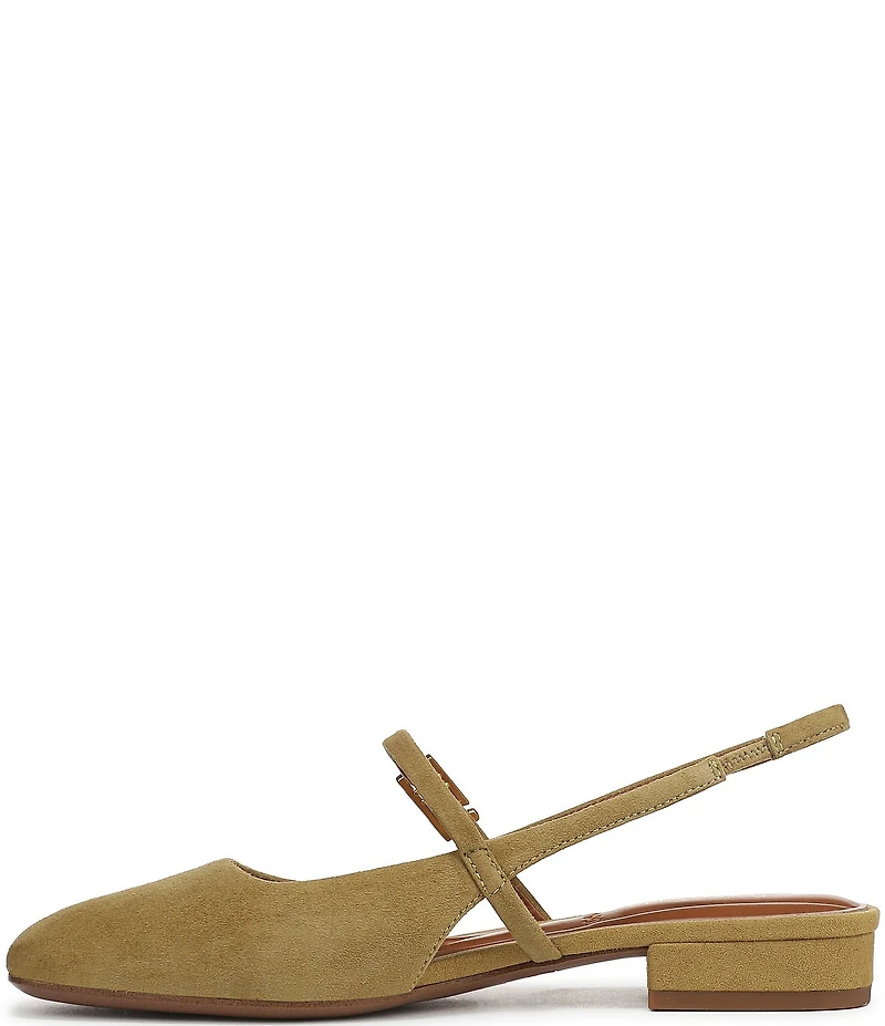 Franco Sarto Destin Suede Slingback Mary Jane Flats
