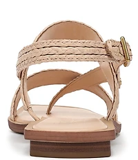 Franco Sarto Enrica 2 Raffia Thong Sandals