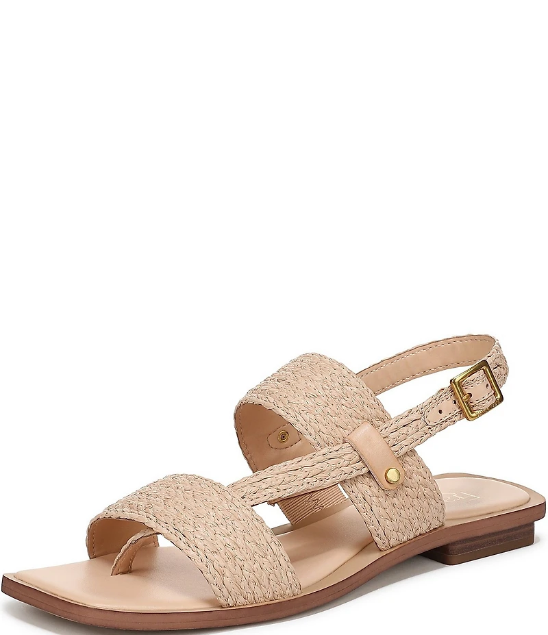 Franco Sarto Enrica 2 Raffia Thong Sandals
