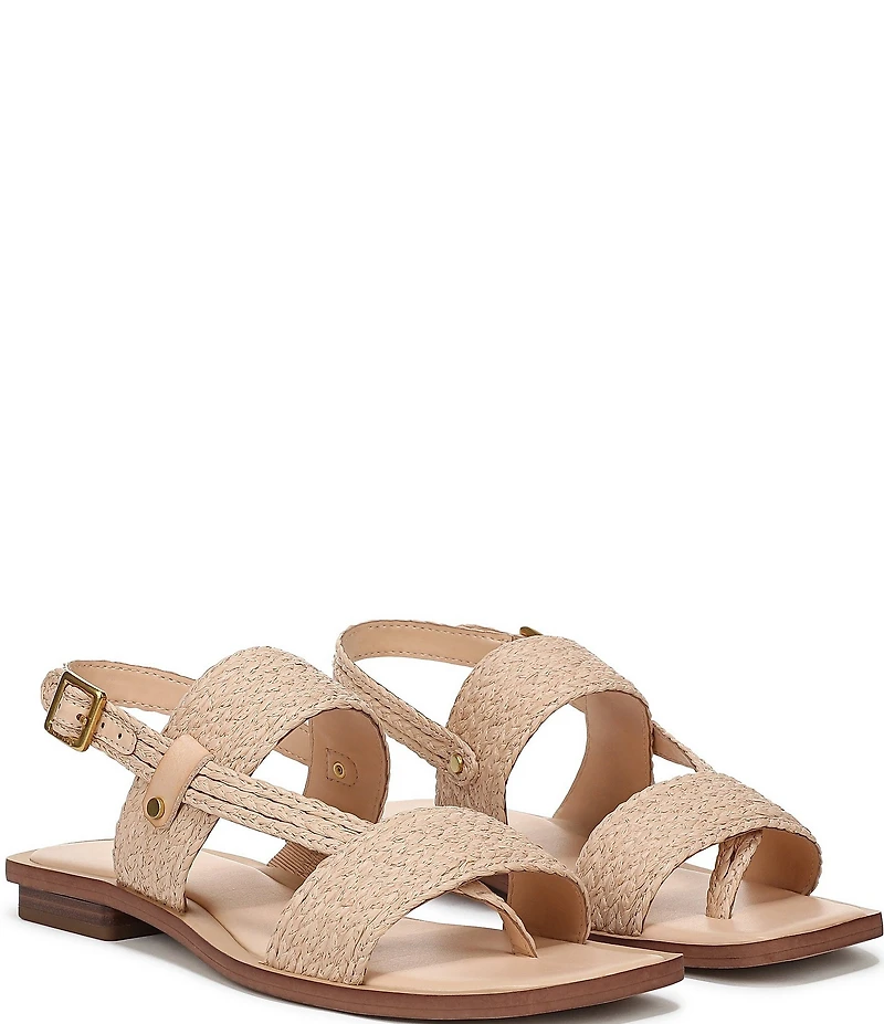 Franco Sarto Enrica 2 Raffia Thong Sandals