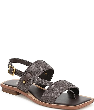 Franco Sarto Enrica 2 Raffia Thong Sandals