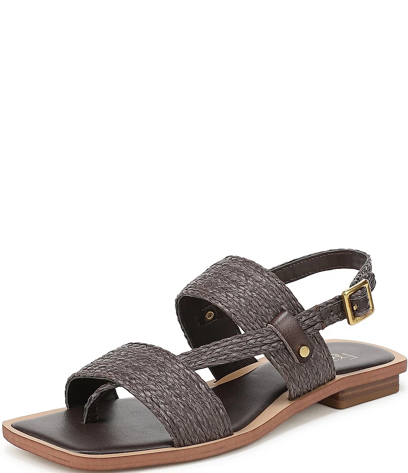 Franco Sarto Enrica 2 Raffia Thong Sandals