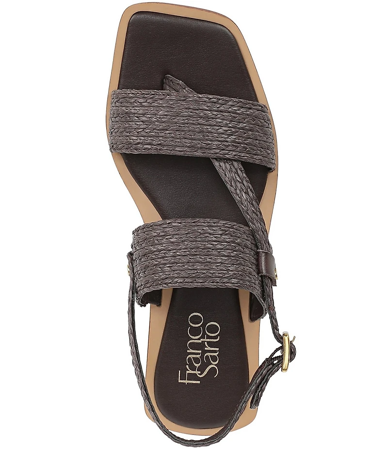 Franco Sarto Enrica 2 Raffia Thong Sandals