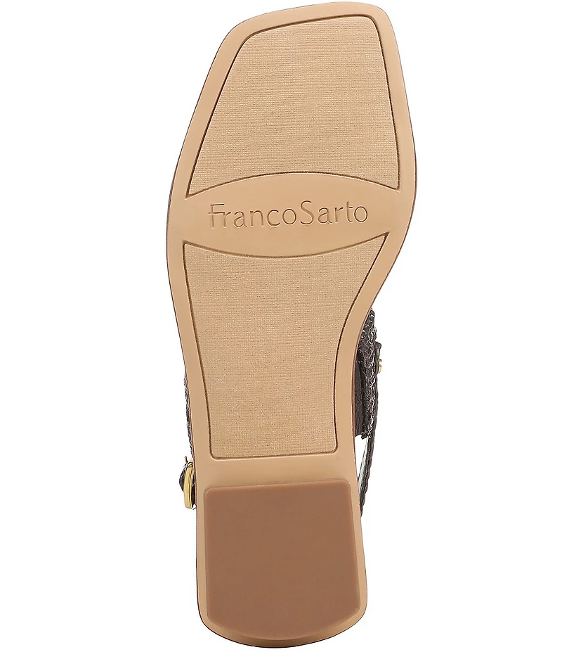 Franco Sarto Enrica 2 Raffia Thong Sandals