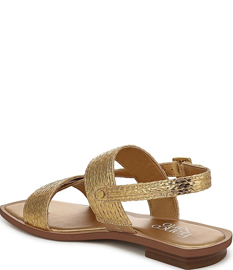 Franco Sarto Enrica 2 Raffia Thong Sandals