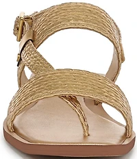 Franco Sarto Enrica 2 Raffia Thong Sandals