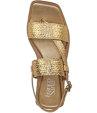 Franco Sarto Enrica 2 Raffia Thong Sandals