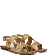 Franco Sarto Enrica 2 Raffia Thong Sandals