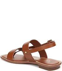 Franco Sarto Enrica Leather Thong Sandals