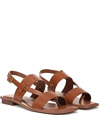 Franco Sarto Enrica Leather Thong Sandals