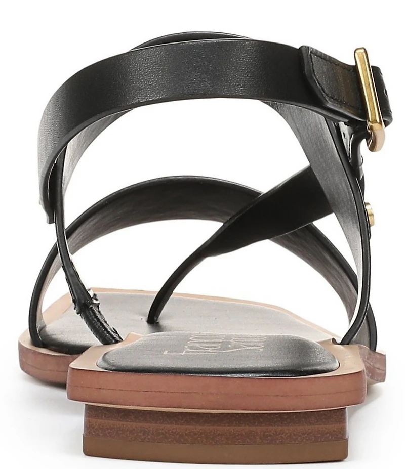 Franco Sarto Enrica Leather Thong Sandals
