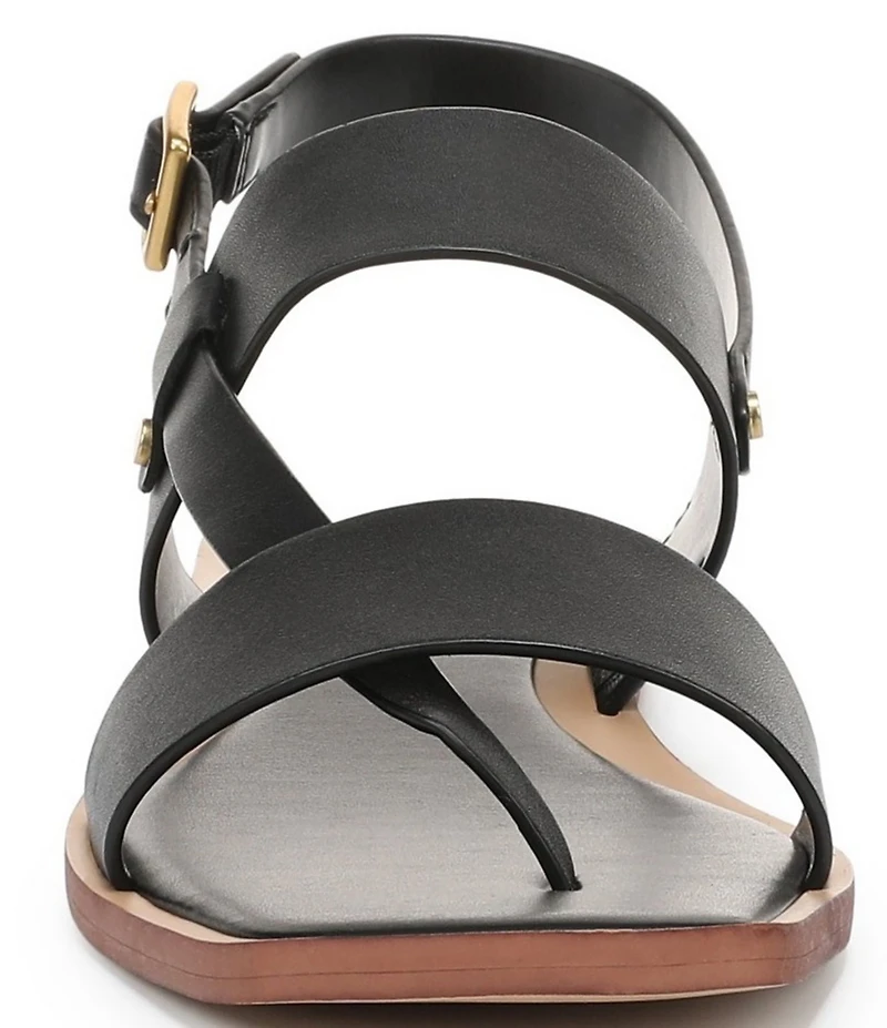 Franco Sarto Enrica Leather Thong Sandals