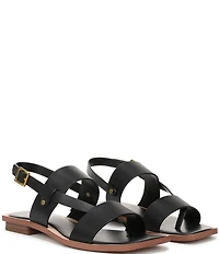 Franco Sarto Enrica Leather Thong Sandals