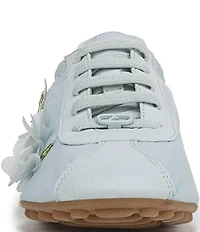Franco Sarto Felina 3 Slip On Stretch Lace Floral Beaded Ornament Sneakers