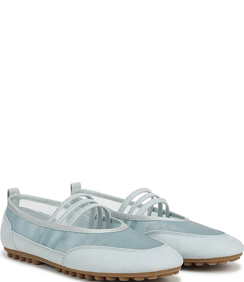 Franco Sarto Fietta Mesh Triple Band Ballet Flats