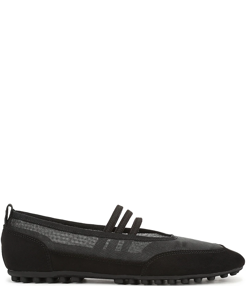 Franco Sarto Fietta Mesh Triple Band Ballet Flats