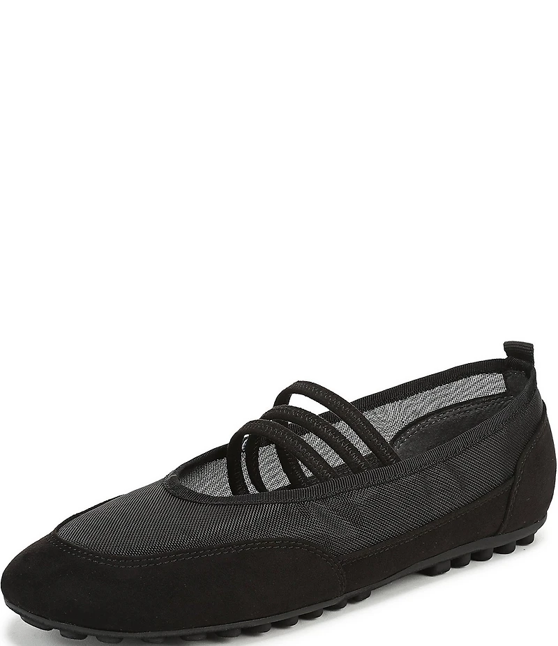Franco Sarto Fietta Mesh Triple Band Ballet Flats