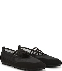 Franco Sarto Fietta Mesh Triple Band Ballet Flats