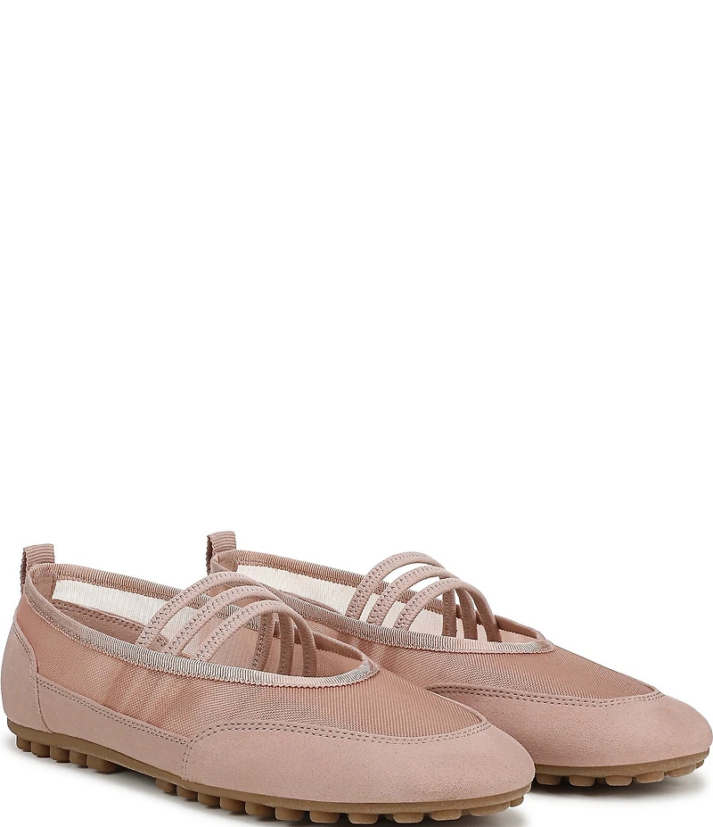 Franco Sarto Fietta Mesh Triple Band Ballet Flats