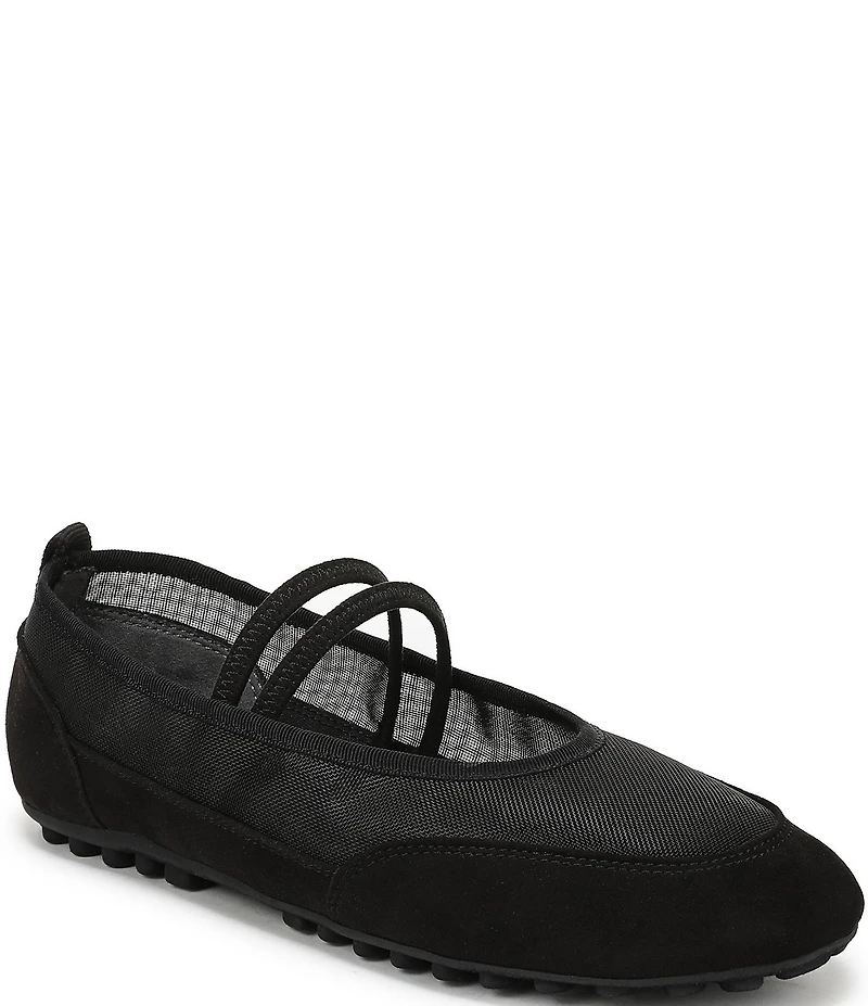 Franco Sarto Fietta Mesh Triple Band Ballet Flats