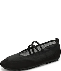 Franco Sarto Fietta Mesh Triple Band Ballet Flats