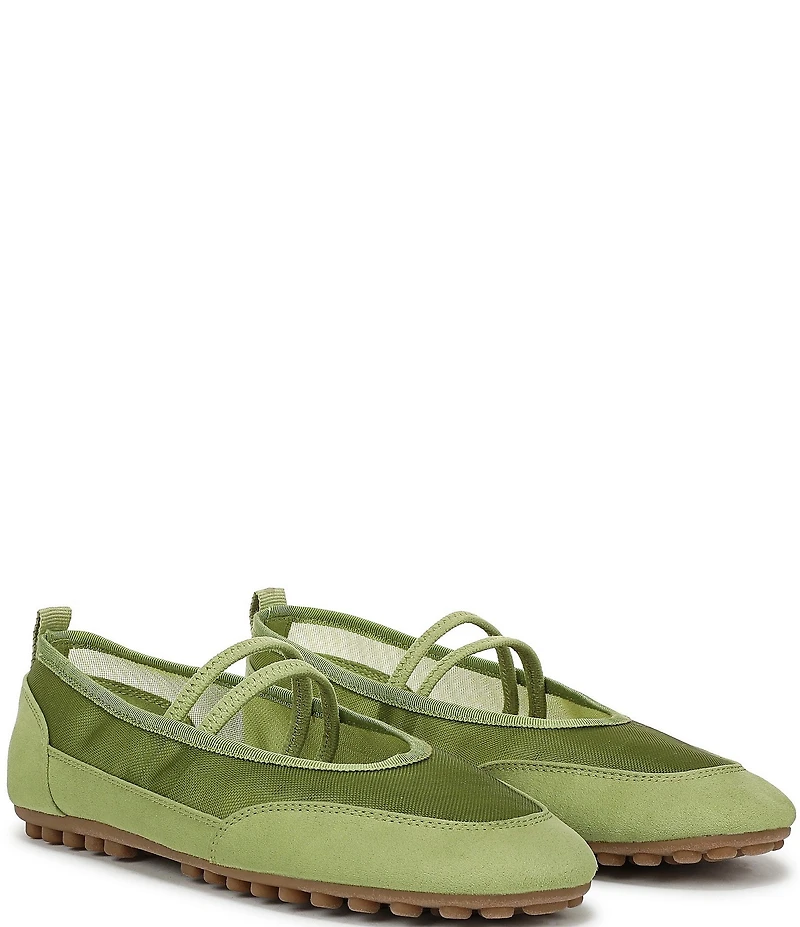 Franco Sarto Fietta Mesh Triple Band Ballet Flats