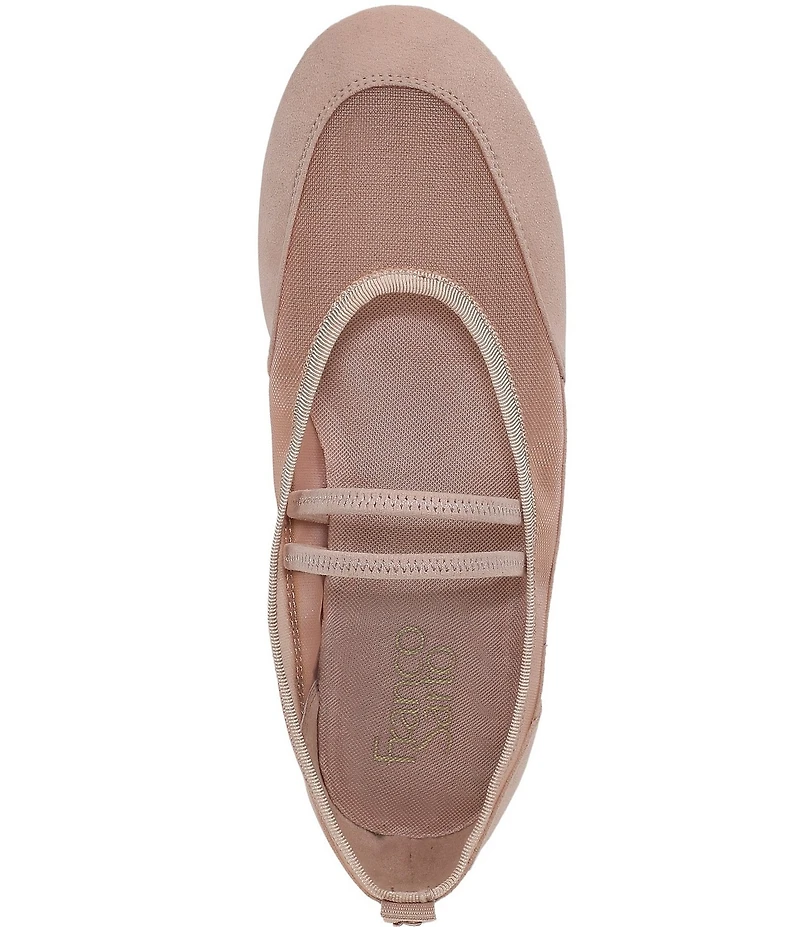 Franco Sarto Fietta Mesh Triple Band Ballet Flats