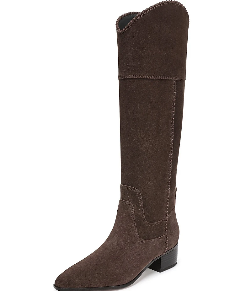 Franco Sarto Finleah Tall Suede Slouchy Boots