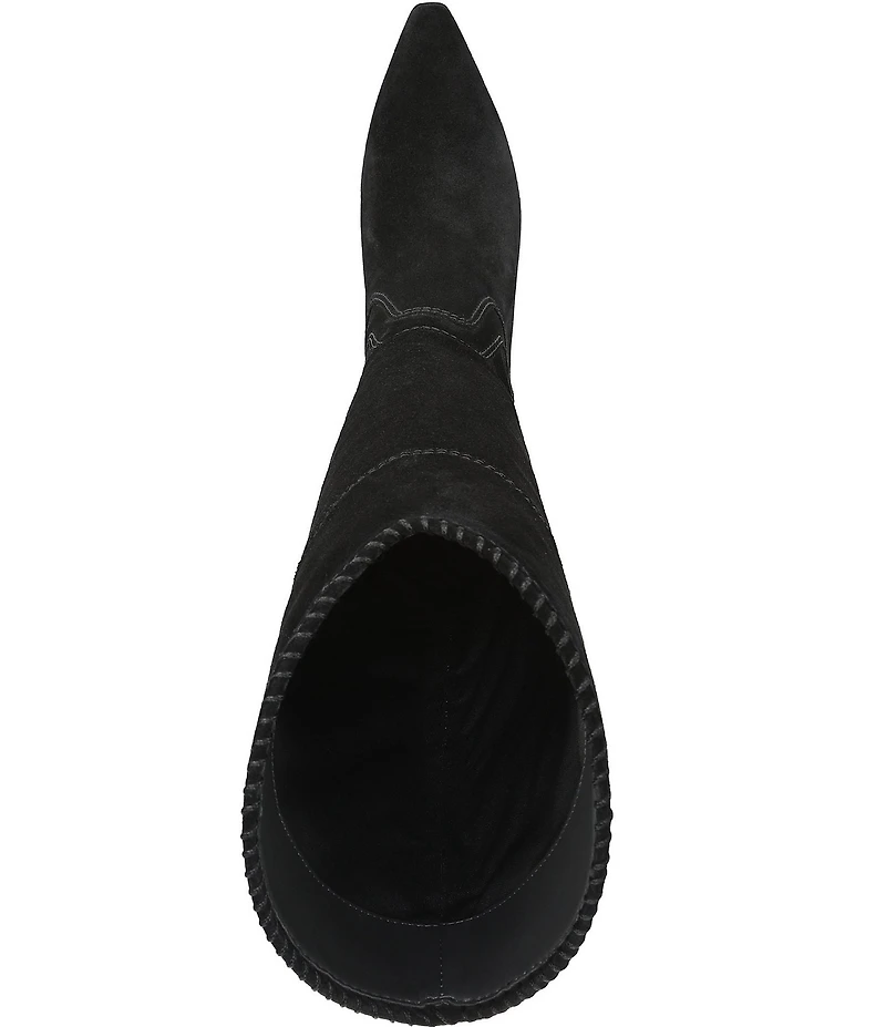 Franco Sarto Finleah Tall Suede Slouchy Boots