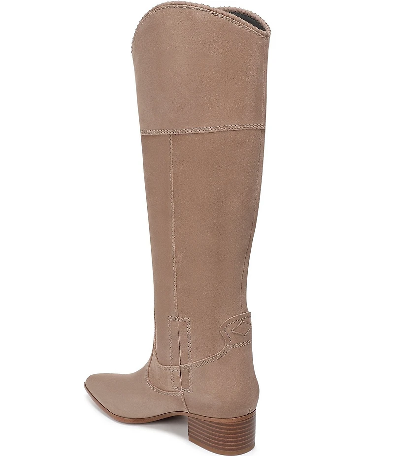 Franco Sarto Finleah Tall Suede Slouchy Boots