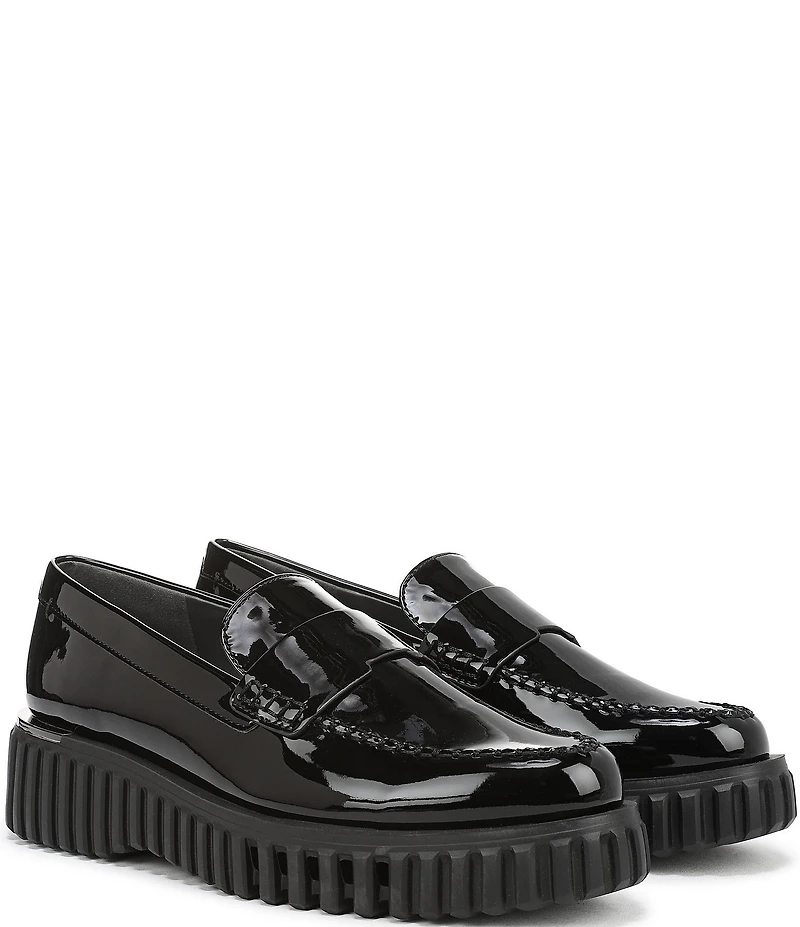 Franco Sarto Flex Roma Patent Loafers