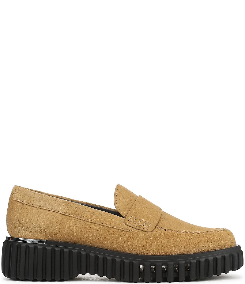 Franco Sarto Flex Roma Suede Loafers