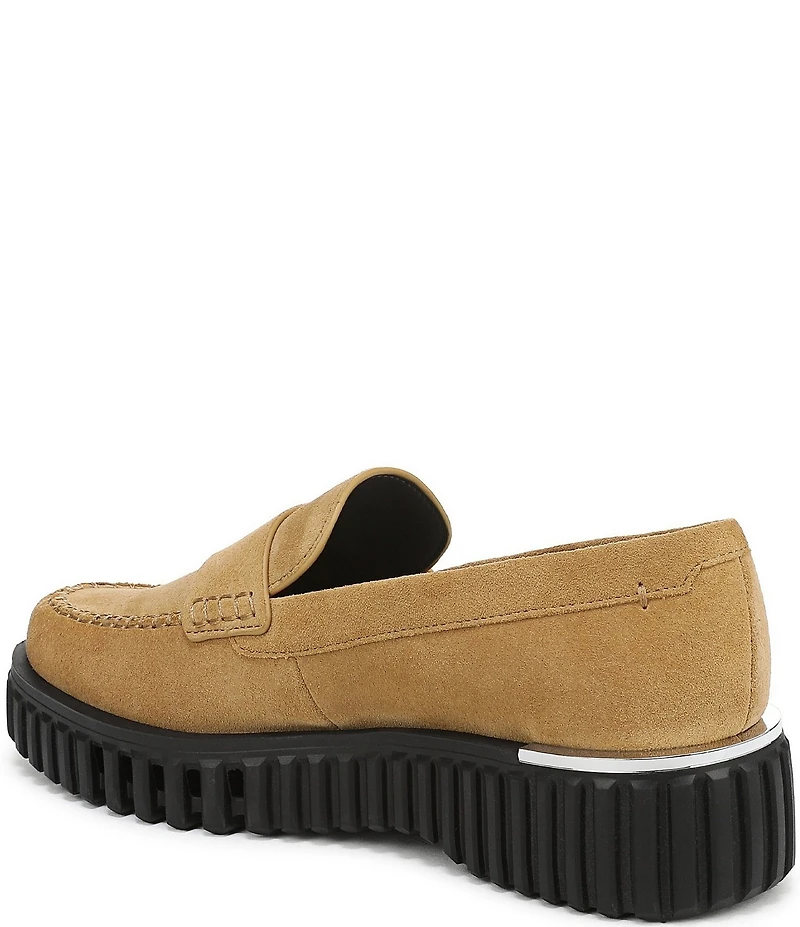 Franco Sarto Flex Roma Suede Loafers